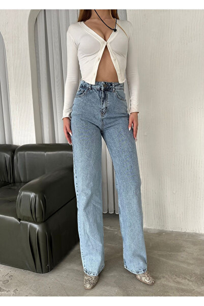 sion jeans Milano Julia Julia 90's Power ελαστικό ύφασμα Γυναικείο τζιν με ψη...