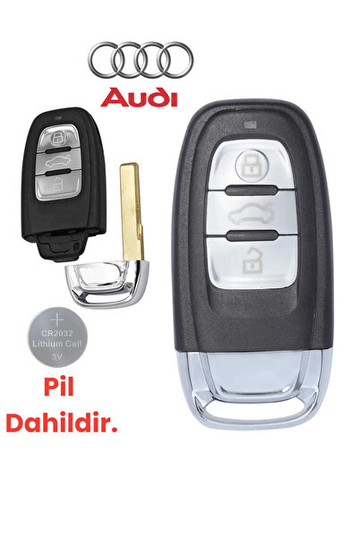 AlGeliyo Audi A4 A5 A6L A5 A6L A7 A8 Q5 3 Buton Smart Uzaktan Kumanda Kabı An...
