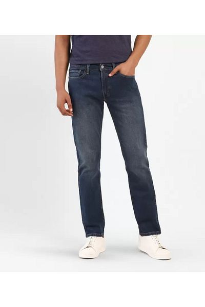 Levis 511 Дънки BLR MB 511 SLIM BLR_Z0582 ИЗНОСЕНИ ИНДИГО