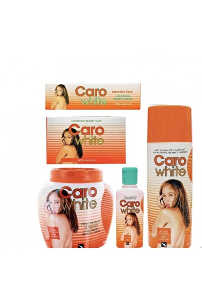 Caro White كارو وايت مجموعة لتفتيح البشرة مكونة من 5 قطع