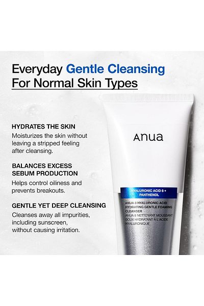ANUA Gentle Double Cleanser Duo: Pore Control Oil & Gentle Foaming Cleanser