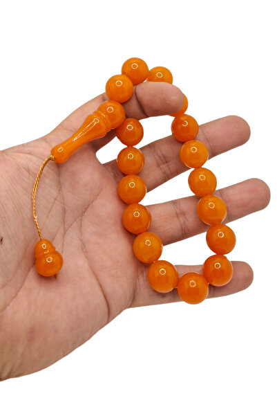 Han Ticarethane Model Mascota Orange Efe Mărgele de rugăciune din chihlimbar ...