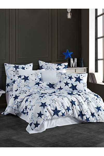 NazeninHome طقم غطاء لحاف فردي من رانفورس ستيلا رويال مصنوع من القطن بنسبة 10...