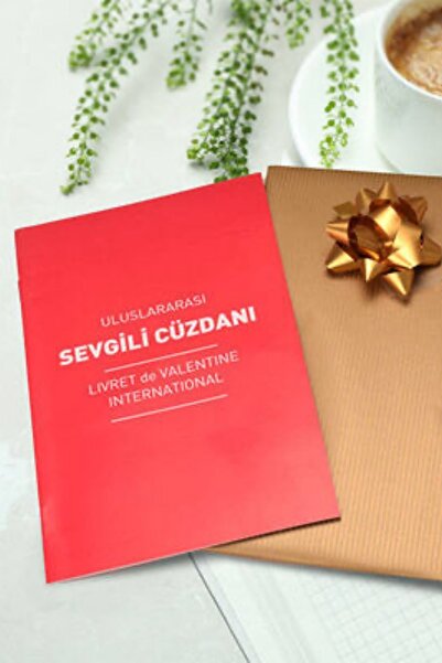 PAMEPAW Sevgili Cüzdanı Sevgiliye Hediye Uluslararası Sevgili Cüzdanı Kırmızı Sevgili Cüzdanı