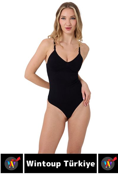 Wintoup Special Production Traceless Non-Slip Firming Recovery Snap Fastener String Body Corset