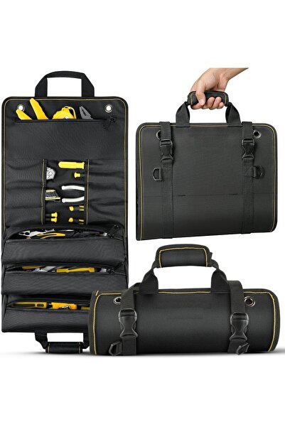 siyah pearl PROSEFYONEL Сумка для інструментів, що застібається - для електри...