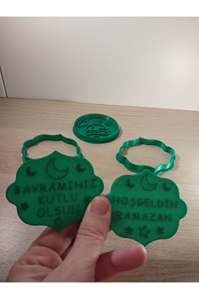 Günebakan Ramazan ve Bayrama Özel 3 desen 6 parça Kurabiye Kalıp Seti