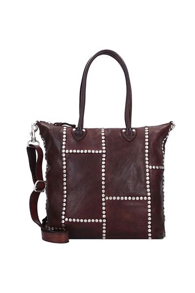 Campomaggi Schultertasche Leder 36 cm