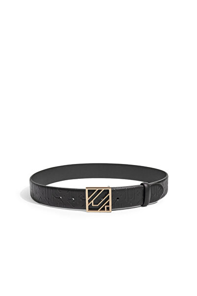 İpekyol Monogram tokalı deri kemer