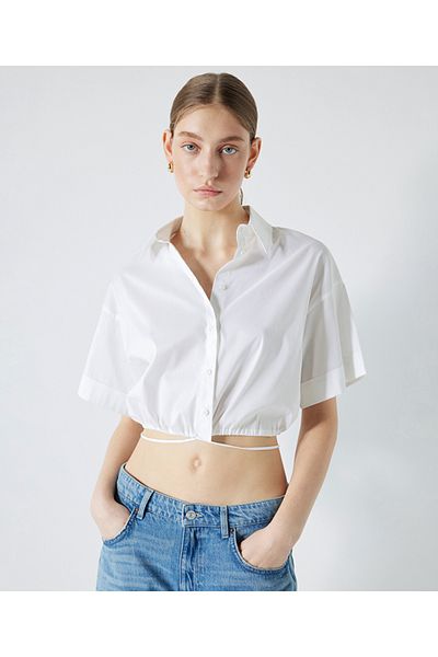 MISS IPEKYOL Cămașă POPLIN CROP