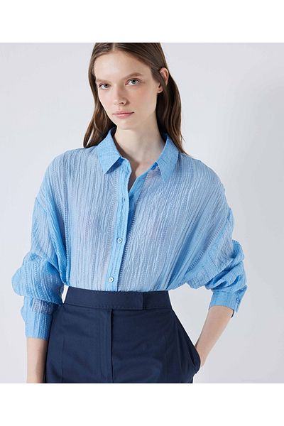İpekyol Textured oversize shirt