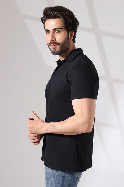 Burlu Ανδρικό καλοκαιρινό μπλουζάκι με κοντομάνικο γιακά Polo
