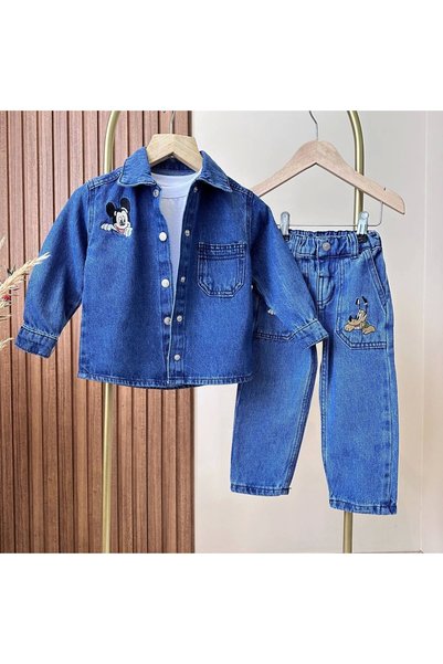 Argün kidss Boy's Mickey Mouse Jeans Suit