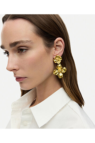 İpekyol Sallantılı çiçek küpe