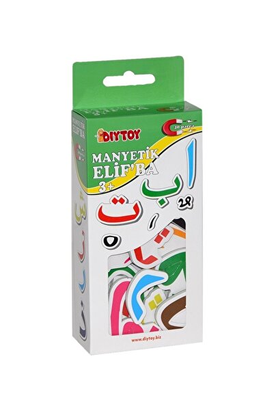 Diytoy 1642 DıyToy, Manyetik Elif'ba / +3 yaş