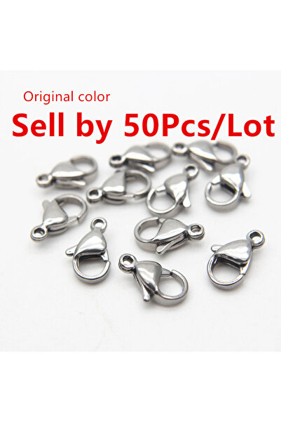 Choice الطول 15 مم اللون الأصلي 50 قطعة 30-50 قطعة مشابك جراد البحر من الفولا...