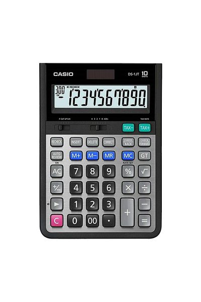 Casio Heavy Duty Calculator Check and Correct DS-1JT- Black