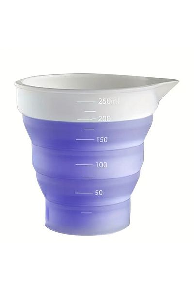 NorthAK Epoxy Silicone Measuring Cup 250ml Foldable, Scented Stone Candle