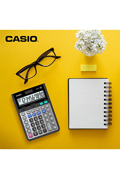 Casio آلة حاسبة ثقيلة الفحص والتصحيح DS-1JT- أسود