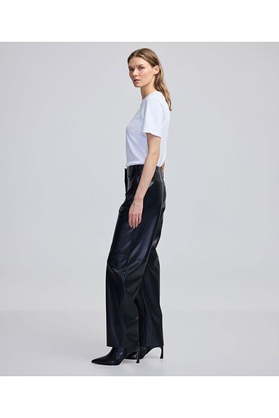 İpekyol Leather Look Straight Fit Pants