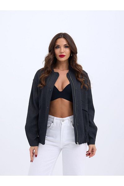 modaserdem 6657 Jacket-Smoked