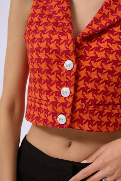 TUA MODA Tua Moda Crowbar Crop Vest