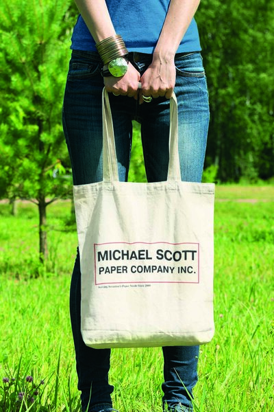 qoeuyl boutique حقيبة مايكل سكوت بيبر ذا أوفيس مصنوعة من القماش الخام القطني ...