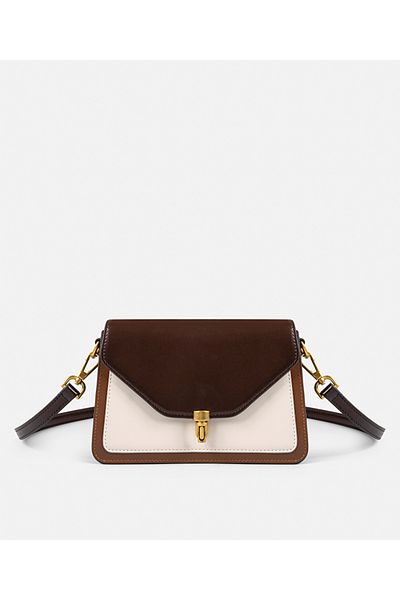 İpekyol Colorblock Metal Buckle Bag