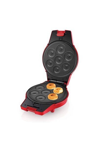 SAACHİ Saachi 2 in1 Doughnut & Waffle Maker - Red
