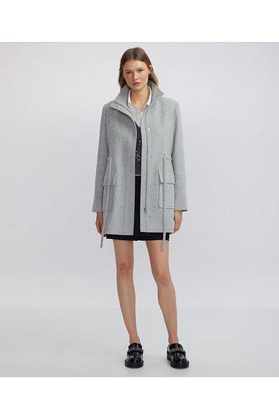 İpekyol Wide Pocket and Belted Coat