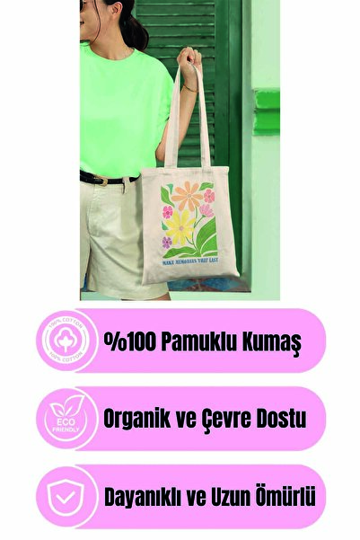 qoeuyl boutique Бохо-стиль, 100% бавовна, бежева сумка