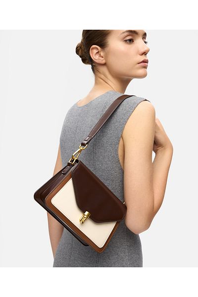 İpekyol Colorblock Metal Buckle Bag