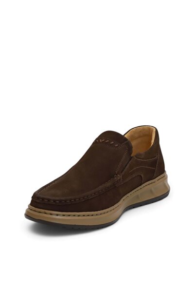 Konfores 2131 Genuine Leather Top Quality Anatomical Sole Men's Daily Casual Shoes