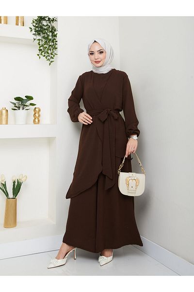 Moda Krash Aérobin Trend Pantalon Tunic 2-Piece Set