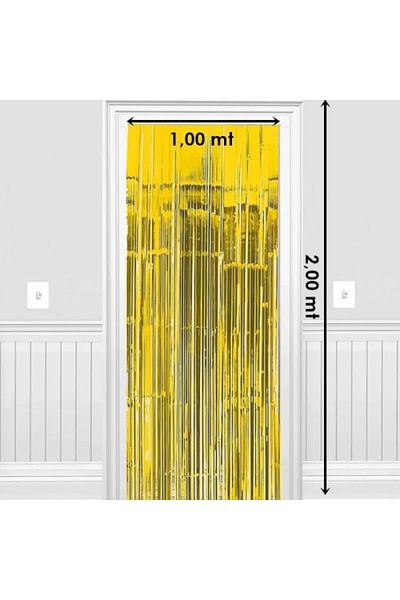 andela Metalized Gold Background Curtain