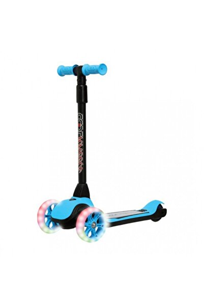 mavi su dünyası Scooter Işıklı Mavi Cortix  Scooter 5+