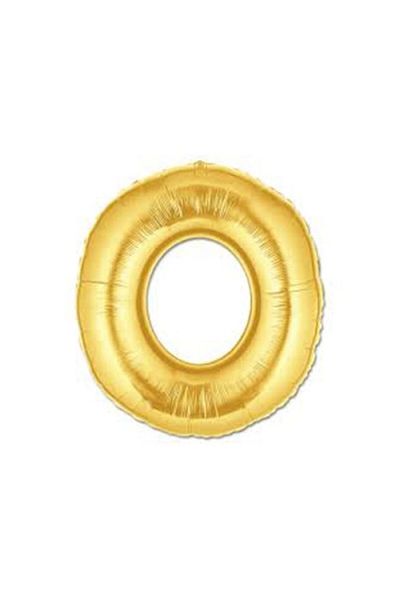andela Gold Yellow Foil Letter Balloon 1 Meter