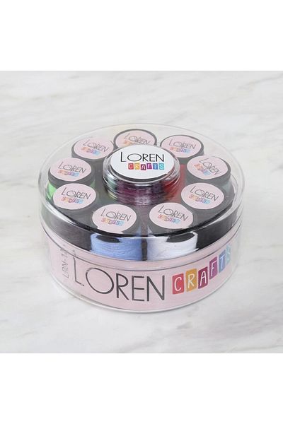 deposite Σετ κλωστών ραπτικής Loren Crafts Large 10 Χρώματα Lrn -