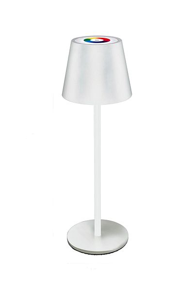 RAFEED 3W 3000K, RGB,  USB C Rechargeable Table Lamp, Dimmable, White