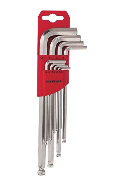 Genel Markalar Topuz Başlı Alyan Takımı 9 Parça (mm) SD