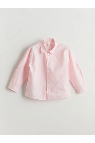 LC Waikiki Lcw Kids Pink Basic Boy's Shirt