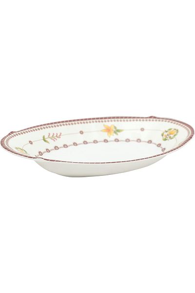 Narjis Deep Bowl, 12 Pieces, 22 cm, White