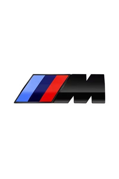 İKTUNING BMW YAN ÇAMURLUK VE BAGAJ ABS MALZEME M LOGO ROZET AMBLEM (4,5 MM - ...