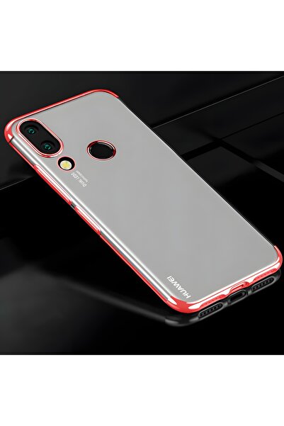 Cepustik Telefon Aksesuarları Huawei Honor Play Kılıf Dört Köşeli Lazer Silik...