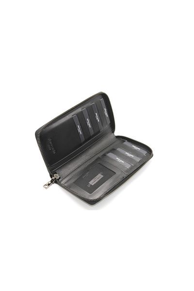 Pierre Cardin Genuine Leather Zippered Long Wallet (Original Pc11056)