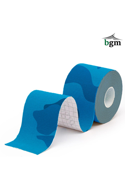 bgm Ağrı Bandı Mavi Kamuflaj Kombo Mavi Renk Yüksek Kalite Tape 4,5 Metre X 5cm