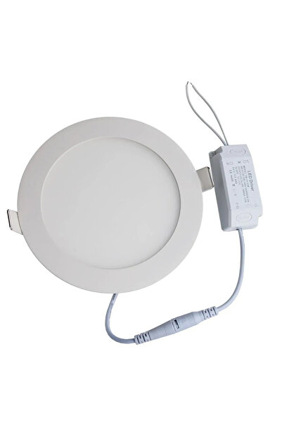 Voxify 3w Sıva Altı Gömme Led Spot Panel Armatür Lamba 3200K Sarı Işık A+ Uzun Ömürlü Trafolu