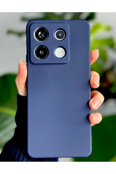Go Aksesuar حافظة سيليكون مرنة متوافقة مع هاتف Redmi Note 13 Pro 5G