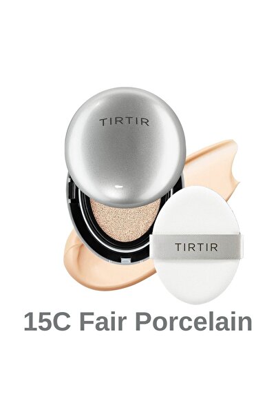 TIRTIR Türkiye TIRTIR Mask Fit Aura Silver Cushion Fondöten 15C Fair Porcelain