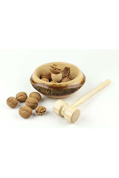 Çılgıntrend Walnut and Hazelnut Wooden Cracker